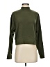 ABound Solid Green Turtleneck Sweater Size XS - photo 1