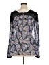 Sundance 100% Silk Blue Long Sleeve Silk Top Size XL - photo 2