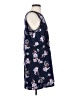 Blue Rain Floral Blue Casual Dress Size S - photo 4