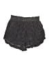 Topshop Houndstooth Black Shorts Size 8 - photo 1