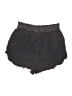 Topshop Houndstooth Black Shorts Size 8 - photo 2