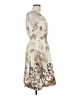 Lands' End Canvas Print Ivory Cocktail Dress Size 8 - photo 4
