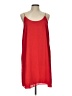 Alya 100% Polyester Solid Red Casual Dress Size L - photo 1
