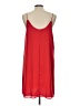 Alya 100% Polyester Solid Red Casual Dress Size L - photo 2