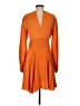 A.L.C. 100% Polyester Solid Orange Cocktail Dress Size 2 - photo 2