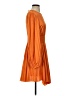 A.L.C. 100% Polyester Solid Orange Cocktail Dress Size 2 - photo 4