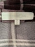 Eden & Olivia Plaid Purple Black 3/4 Sleeve Blouse Size S - photo 7