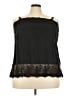 Eileen Fisher 100% Silk Black Sleeveless Silk Top Size 3X - photo 1