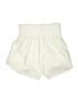 Nike 100% Polyester Solid Ivory Shorts Size S - photo 2