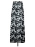 Max Studio Print Gray Casual Skirt Size S - photo 2