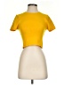 JoyLab Yellow Short Sleeve Top Size S - photo 1