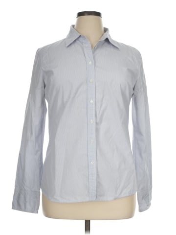 J.Crew Factory Store Long Sleeve Button-Down Shirt (view 1)