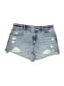 PacSun 100% Cotton Blue Denim Shorts Size 29 waist - photo 1