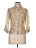 Ruby Rd. Gold 3/4 Sleeve Blouse Size 8 - photo 1