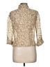Ruby Rd. Gold 3/4 Sleeve Blouse Size 8 - photo 2