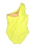 J.Crew Color Block Yellow One Piece Swimsuit Size 18 - photo 2