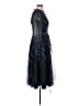 Mac Duggal 100% Polyester Blue Cocktail Dress Size 4 - photo 4