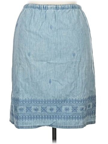 Gloria Vanderbilt Denim Skirt (view 2)