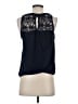 E&M Collection Blue Sleeveless Blouse Size S - photo 2