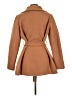 Tahari 100% Polyester Brown Coat Size L - photo 2