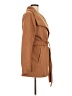 Tahari 100% Polyester Brown Coat Size L - photo 4