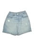 Uniqlo Blue Denim Shorts Size 150 cm / US 12 - photo 1