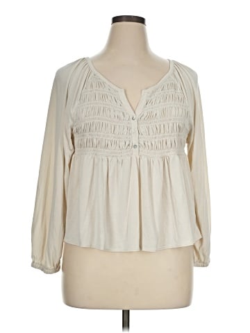 Lucky Brand Long Sleeve Blouse (view 1)
