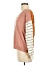 Tribal Color Block Pink Pullover Sweater Size M - photo 5