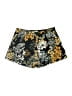 Molly Bracken 100% Polyester Floral Black Shorts Size L - photo 1