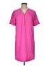 Trina Turk Pink Short Sleeve Henley Size 4 - photo 1