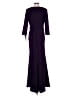 Betsy & Adam Purple Cocktail Dress Size 6 - photo 2