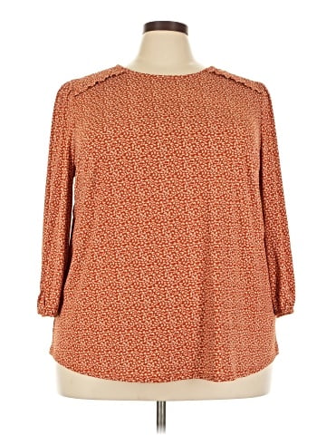 Adrianna Papell 3/4 Sleeve Blouse (view 1)