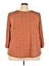 Adrianna Papell Orange 3/4 Sleeve Blouse Size 3X - photo 1