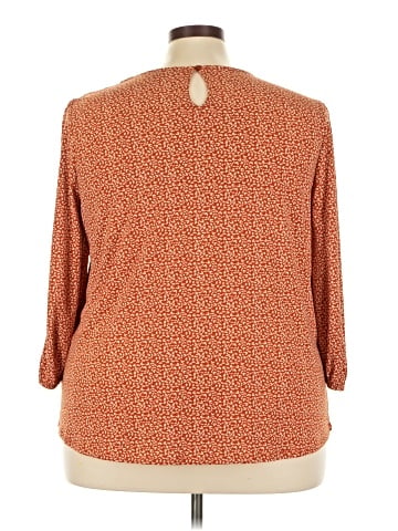 Adrianna Papell 3/4 Sleeve Blouse (view 2)