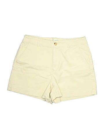 Ann Taylor LOFT Khaki Shorts (view 1)