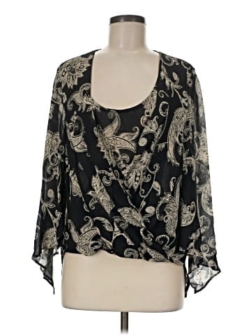 Karen Kane 3/4 Sleeve Blouse (view 1)