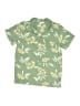 Janie and Jack Tropical Green Short Sleeve Button-Down Shirt Size 8 - photo 1