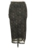 Good American Paisley Gray Formal Skirt Size XL (4) - photo 1