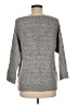 New York & Company 100% Acrylic Gray Pullover Sweater Size M - photo 2