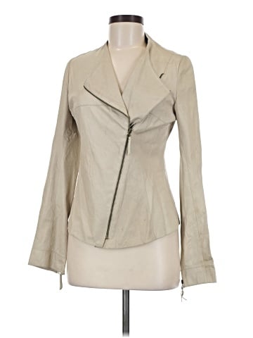 Illia Leather Jacket (view 1)