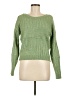 Francesca's Green Pullover Sweater Size M - photo 1