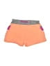 Athleta Girl Color Block Orange Athletic Shorts Size 7 - photo 2