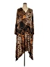 COLDESINA Animal Print Brown Casual Dress Size 2X - photo 1