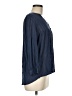 Joie 100% Viscose Blue 3/4 Sleeve Blouse Size M - photo 4