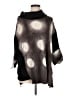 Laura Hunter Polka Dots Black Poncho One size - photo 1