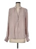 David Lerner 100% Polyester Tan Long Sleeve Blouse Size M - photo 1