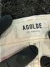 AGOLDE 100% Cotton Ivory Denim Shorts Size 31 waist - photo 3