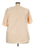 Unbranded 100% Polyester Ivory Short Sleeve Blouse Size 4X - photo 2