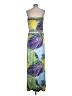 BCBGMAXAZRIA Tropical Green Casual Dress Size L - photo 2