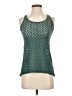 Pretty Rebellious Teal Sleeveless Top Size S - photo 1